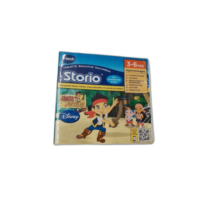 VTech Storio Jeu Éducatif Jake et les Pirates Disney - Tablette 3-6 an