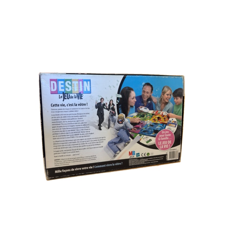 Destin Le Jeu de la Vie - MB Jeux - Jeu Famille 8 ans 2-6 j