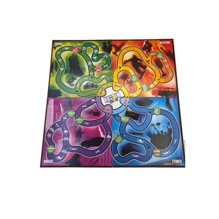 Destin Le Jeu de la Vie - MB Jeux - Jeu Famille 8 ans 2-6 j