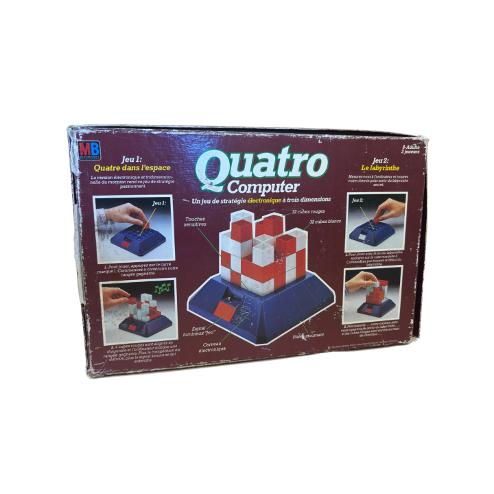 Quatro Computer - MB Electronics - Jeu électronique stratégie 8