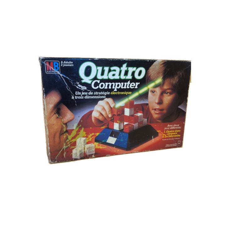 Règle Originale Quatro Computer - Notice Authentique MB Electroni