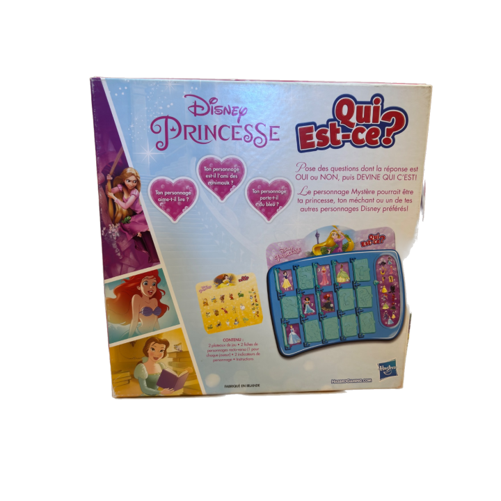 Qui Est-Ce Disney Princesse - Hasbro - Jeu Déduction 5 ans