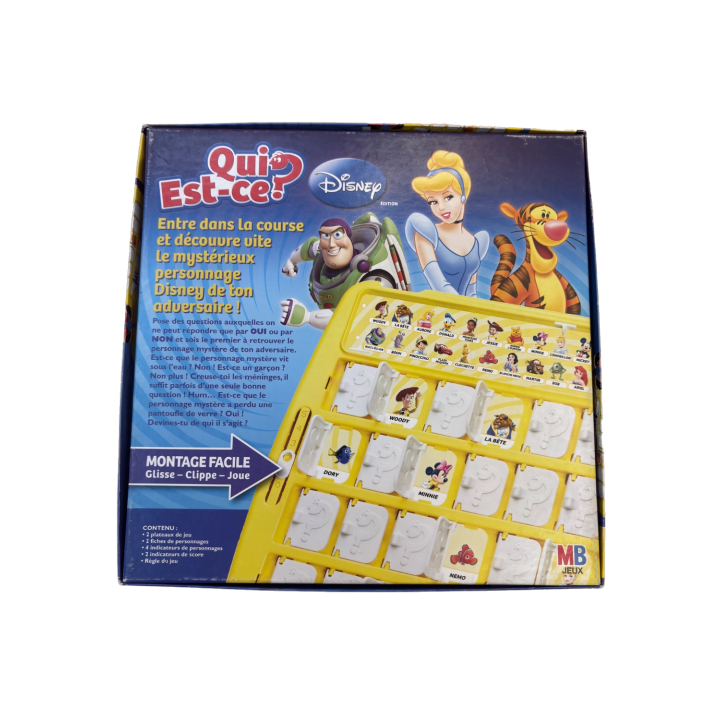Qui Est-Ce Disney - Hasbro - Jeu déduction 6 ans 2 j