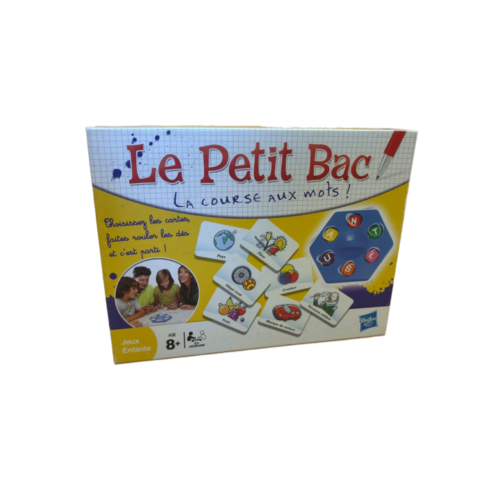 Le Petit Bac - Hasbro - Jeu Famille Course aux Mots 8 ans 2+ j