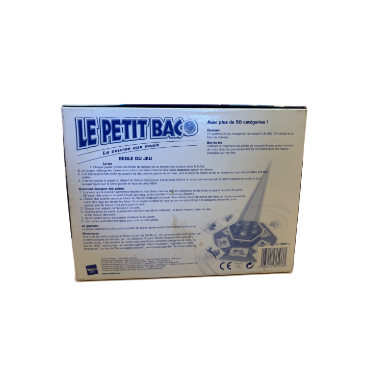 Le Petit Bac - MB Jeux - Jeu Famille Réflexion 8 ans