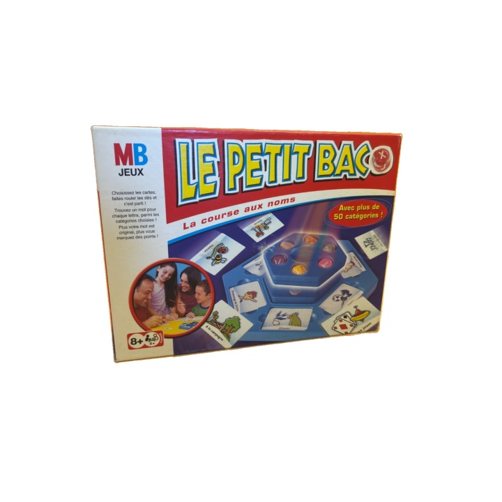 Règle Originale Le Petit Bac MB Jeux - Notice Authentique Vintage