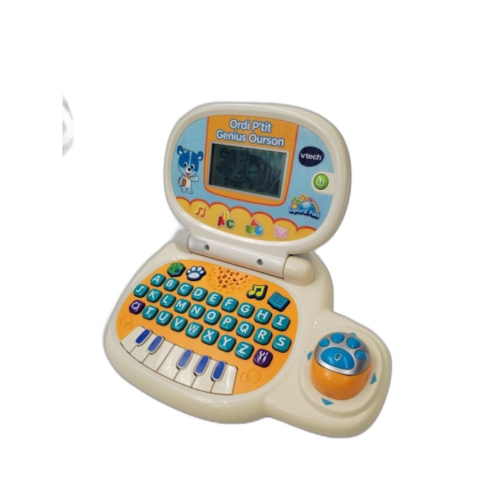 VTech Ordi P'tit Genius Ourson - Ordinateur Éducatif Enfant 2 ans+ - O