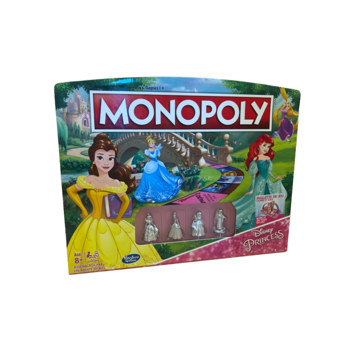 Monopoly Disney Princesse - Hasbro - Jeu Famille 8 ans 2-4 j
