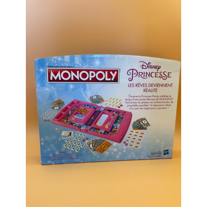 Monopoly Disney Princesse - Hasbro - Jeu Famille 8 ans 2-4 j
