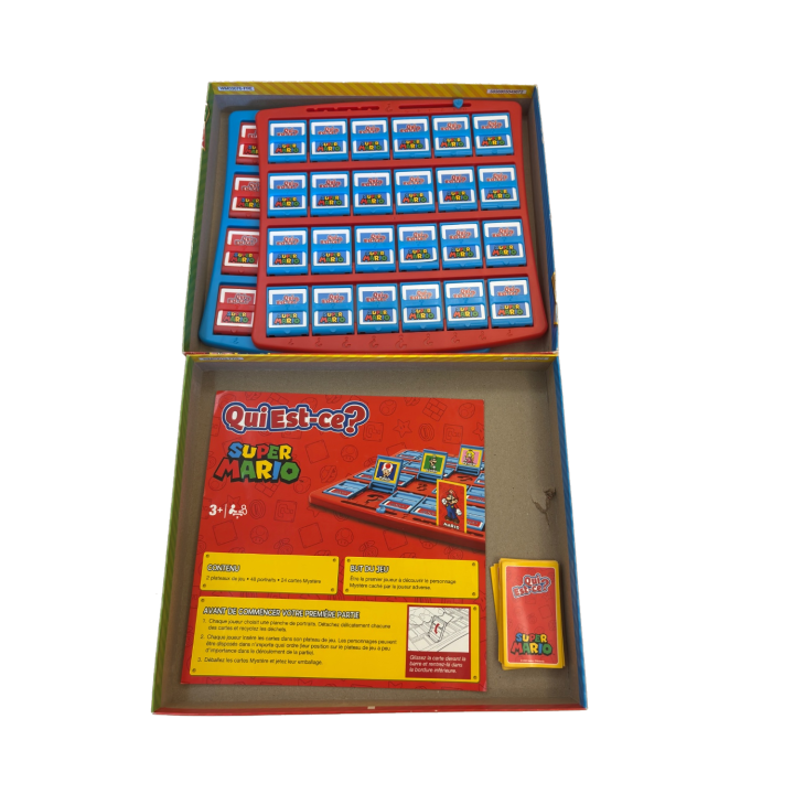 Qui Est-ce Super Mario - Hasbro - Jeu Déduction 3 ans 2 j