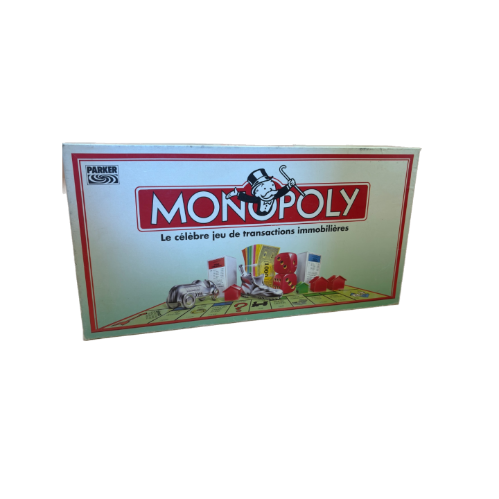 Monopoly - Parker - Jeu Stratégie 8 ans 2-8 j