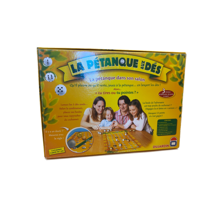La Pétanque aux Dés - Dujardin - Jeu Famille 7 ans 2-6 j