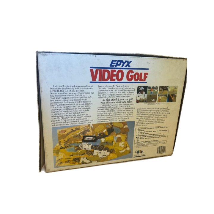 EPYX Video Golf - Jeu VHS Interactif Vintage Magnétoscope