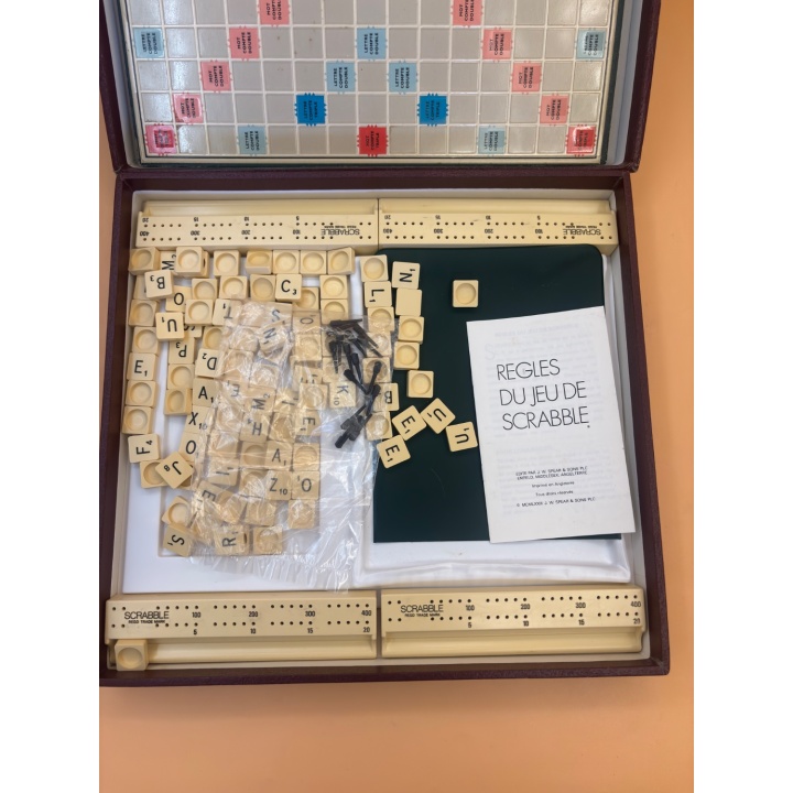 Scrabble Coffret Luxe - Spear - Lettres Bois 2-4 j