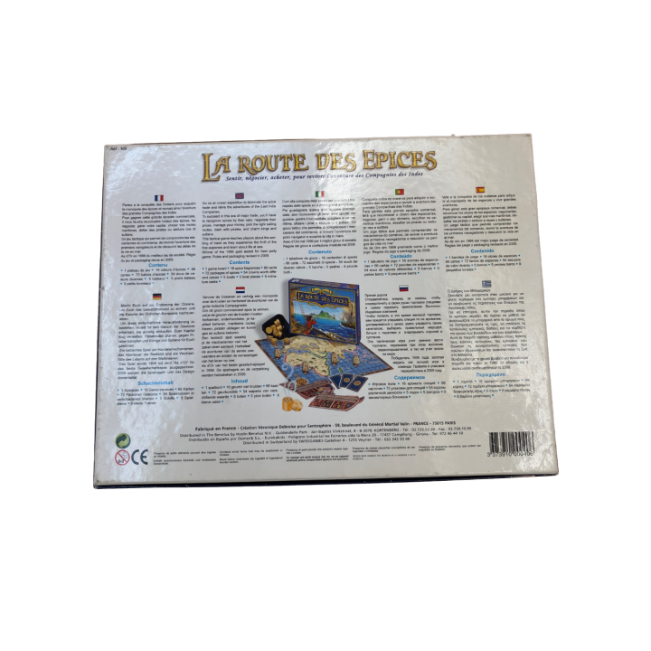 La Route des Épices - SentoSphère - Jeu stratégie 10 ans 2-5 j
