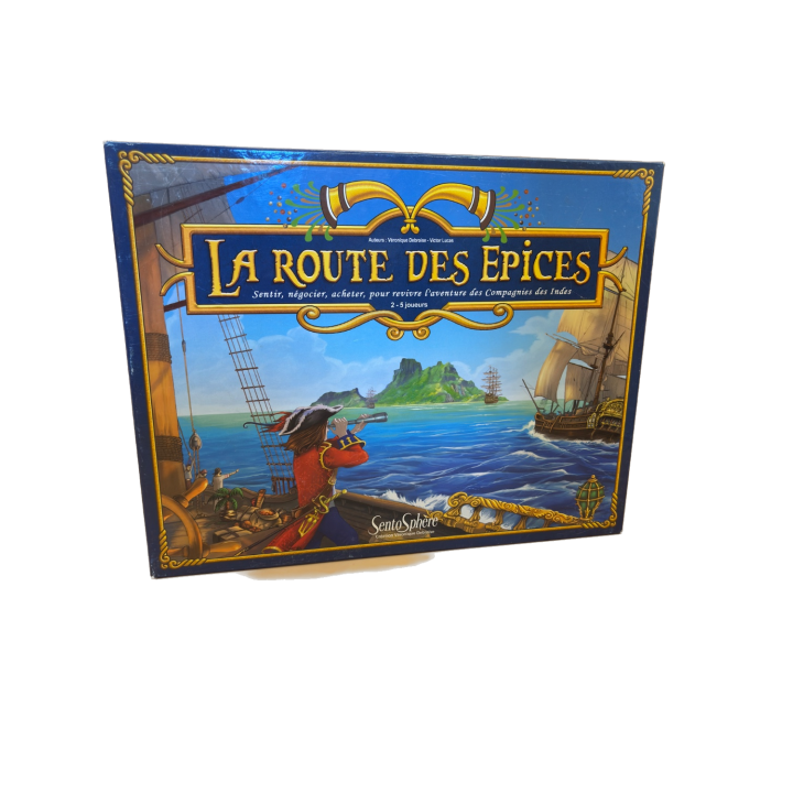 Règle Papier La Route des Épices SentoSphère - Notice Originale J