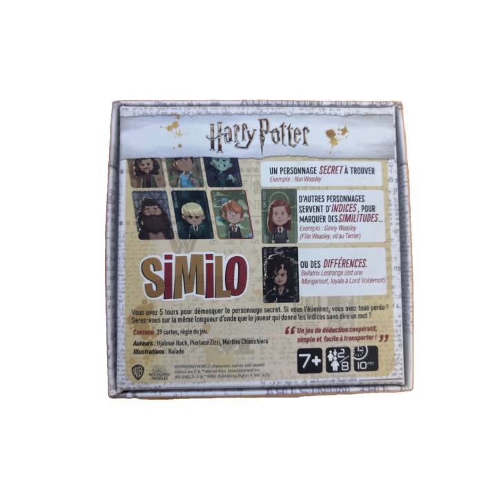 Similo Harry Potter - Gigamic - Jeu Déduction 7 ans 2-8 j