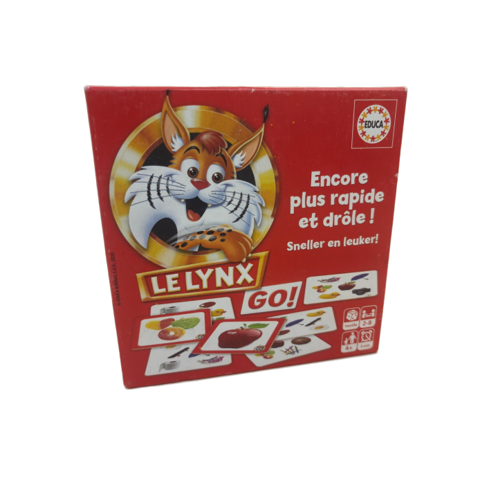 Le Lynx Go - Educa - Jeu de rapidité et observation 4 ans 2-8