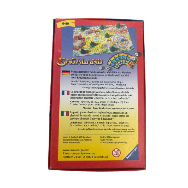 Sagaland - Ravensburger - Jeu Famille 6 ans 2-4 j