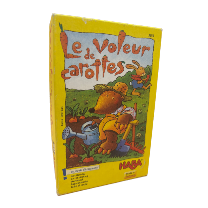 Le Voleur de Carottes - HABA - Jeu Coopératif 4 ans 1-6 j