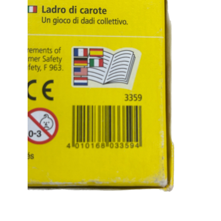 Le Voleur de Carottes - HABA - Jeu Coopératif 4 ans 1-6 j