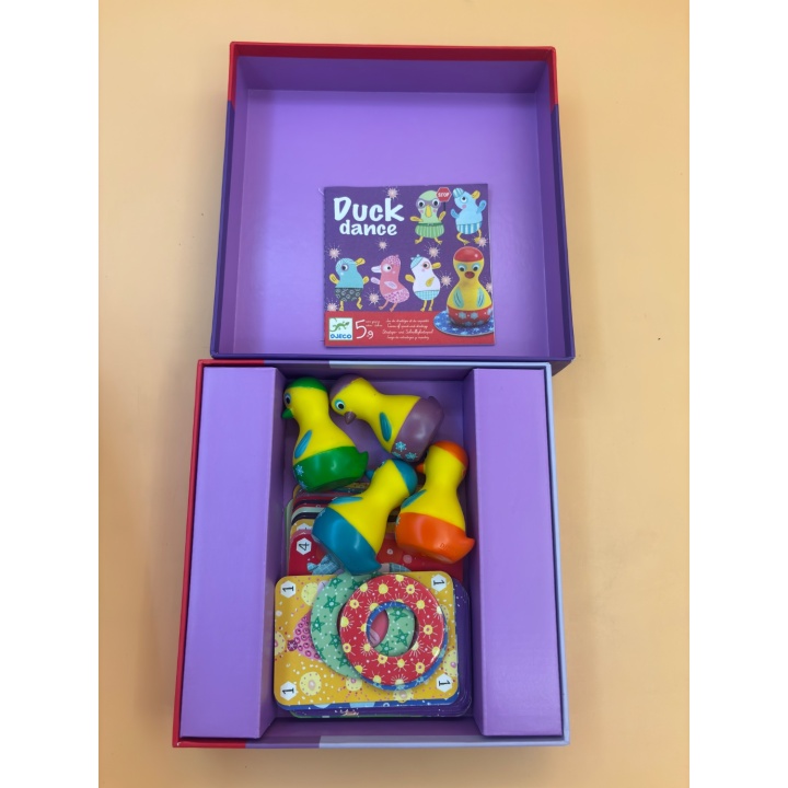 Duck Dance - Djeco - Jeu de Rapidité 5 ans 2-3 Joueurs