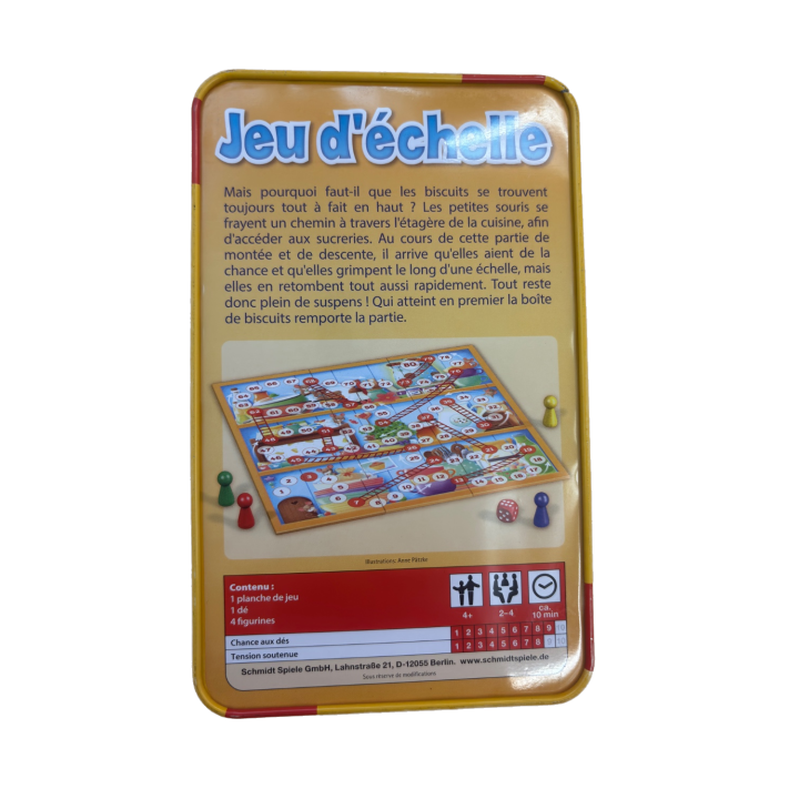 Jeu d'Échelle - Schmidt - Serpents et Échelles 4 ans