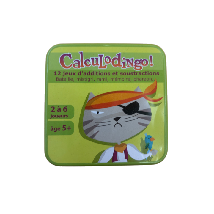 Règle Papier CalculoDingo - Notice Originale Cocktail Games Manue