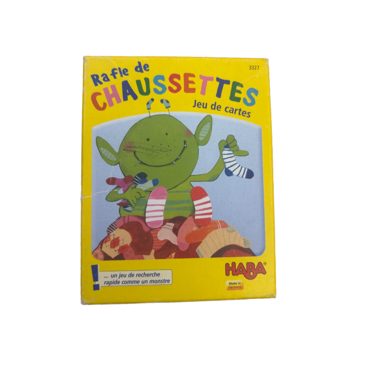 Règle PDF Rafle de Chaussettes HABA - Notice Jeu Cartes 4 ans