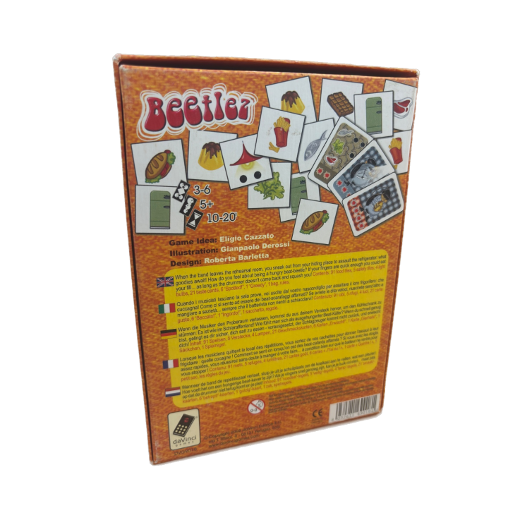 Beetlez - daVinci - Jeu rapide cartes 5 ans 3-6 j
