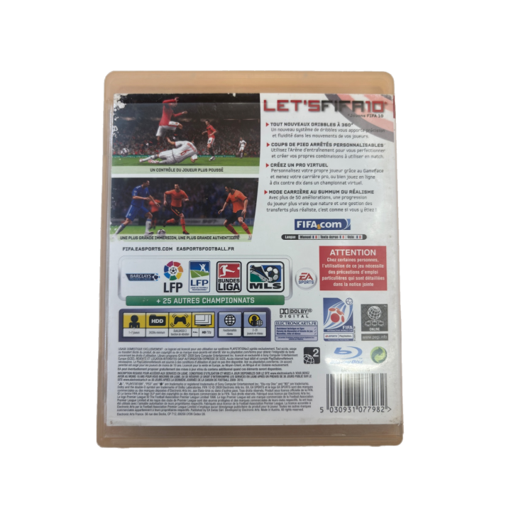 FIFA 10 - EA Sports - PS3 - Jeu Vidéo Occasion Vérifié |