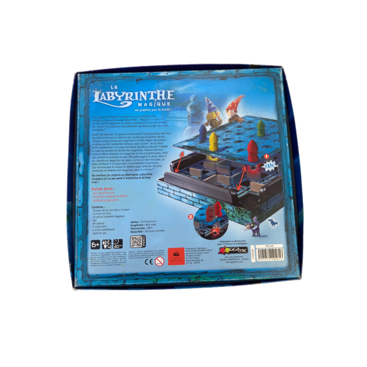 Le Labyrinthe Magique - Drei Magier - Jeu famille 6 ans 2-4 j