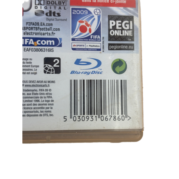 FIFA 09 - EA Sports - PS3 - Jeu Vidéo Occasion Pas Cher |