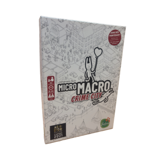MicroMacro Crime City - Blackrock - Jeu Enquête 10 ans 1-4 j