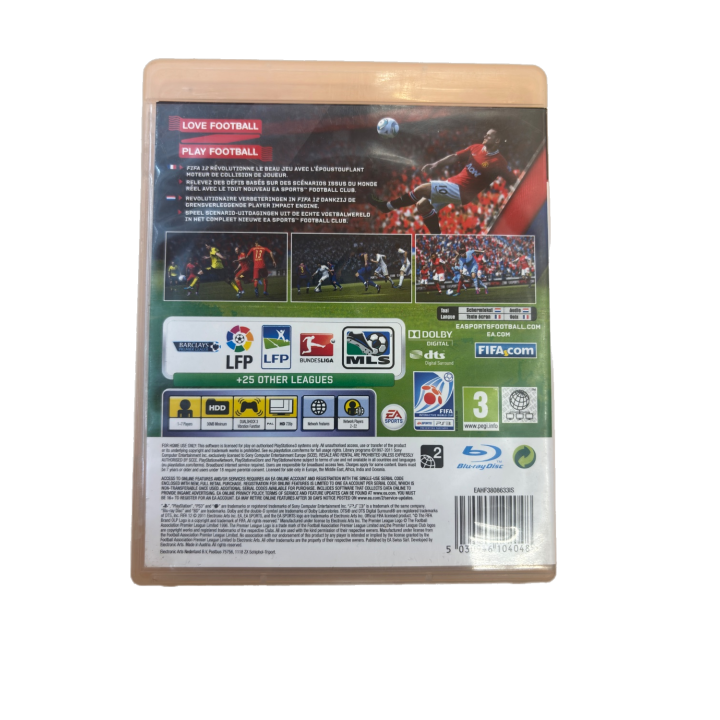FIFA 12 - EA Sports - PS3 - Jeu Vidéo Occasion Complet Vérifié |