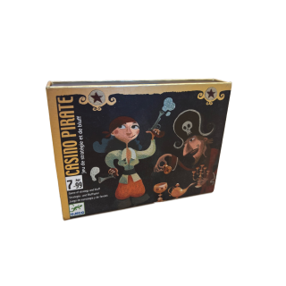 Casino Pirate - Djeco - Jeu Stratégie Bluff 7 ans 3-5 j