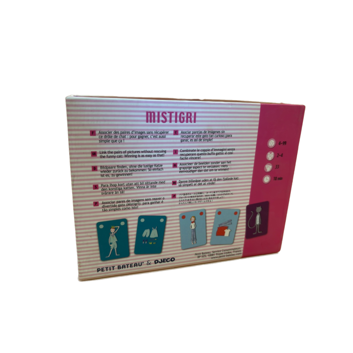 Mistigri - Djeco - Jeu Cartes 4 ans 2-4 j
