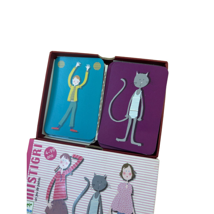 Mistigri - Djeco - Jeu Cartes 4 ans 2-4 j