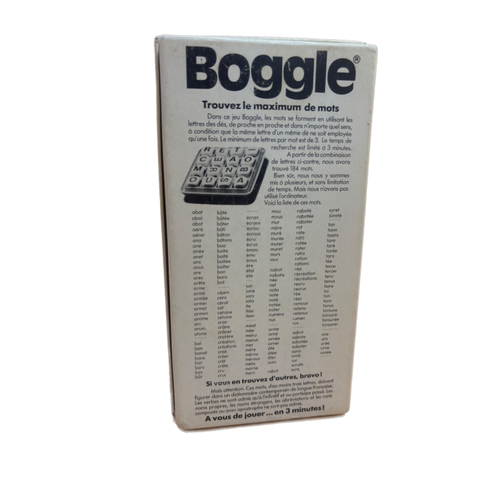 Boggle - Capiepa - Jeu Lettres Mots 1-8 j