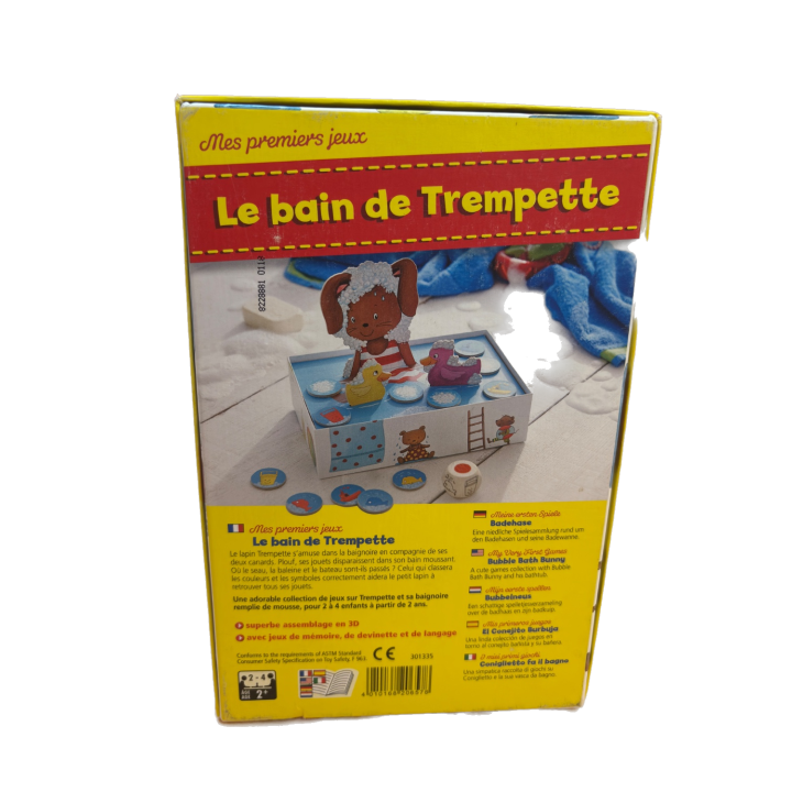 Le bain de Trempette - HABA - Jeu mémoire 2 ans 2-4 j