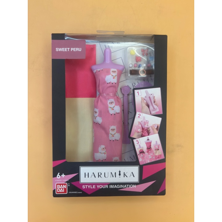 Harumika Sweet Peru - Bandai - Kit Couture Mode Créative 6+ ans