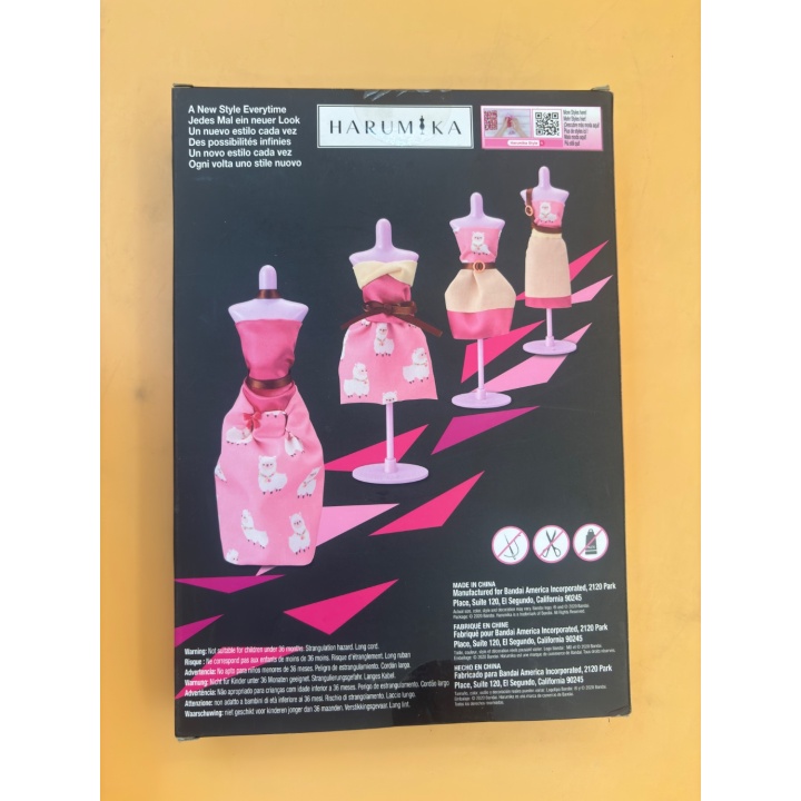 Harumika Sweet Peru - Bandai - Kit Couture Mode Créative 6+ ans