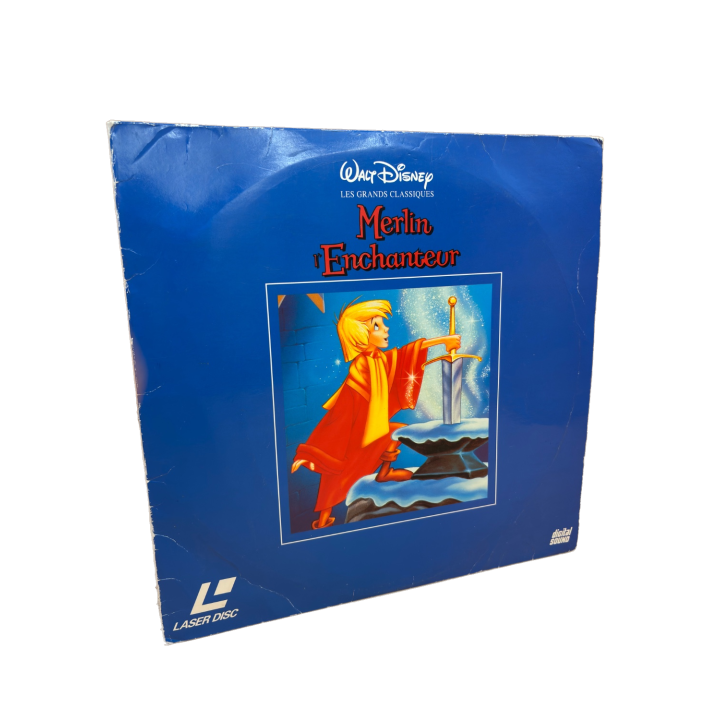 Merlin l'Enchanteur - Disney - Laserdisc PAL VF