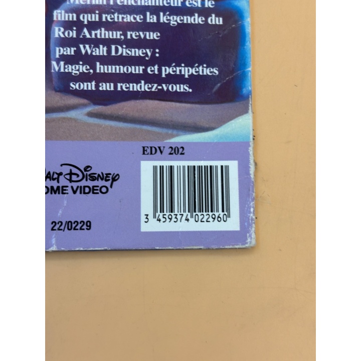 Merlin l'Enchanteur - Disney - Laserdisc PAL VF