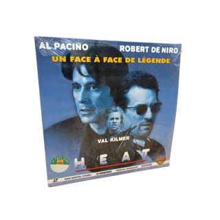 Heat - Warner Bros - LaserDisc PAL Stéréo VF - Pacino De Niro