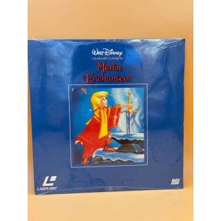 Merlin l'Enchanteur - Disney - LaserDisc PAL Français Scellé