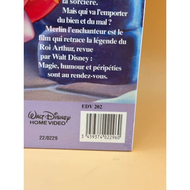 Merlin l'Enchanteur - Disney - LaserDisc PAL Français Scellé