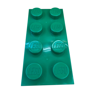 Boîte Rangement LEGO Brick 8 - Turquoise
