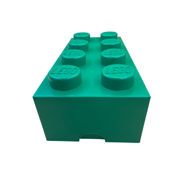 Boîte Rangement LEGO Brick 8 - Turquoise