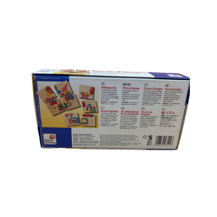 Puzzle Bois Images Selecta - Bilderpuzzle 2 ans Bois Naturel